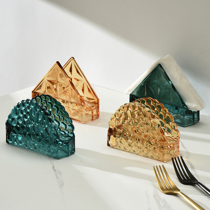 EleganceNap - Stilfull serviettholder i glass