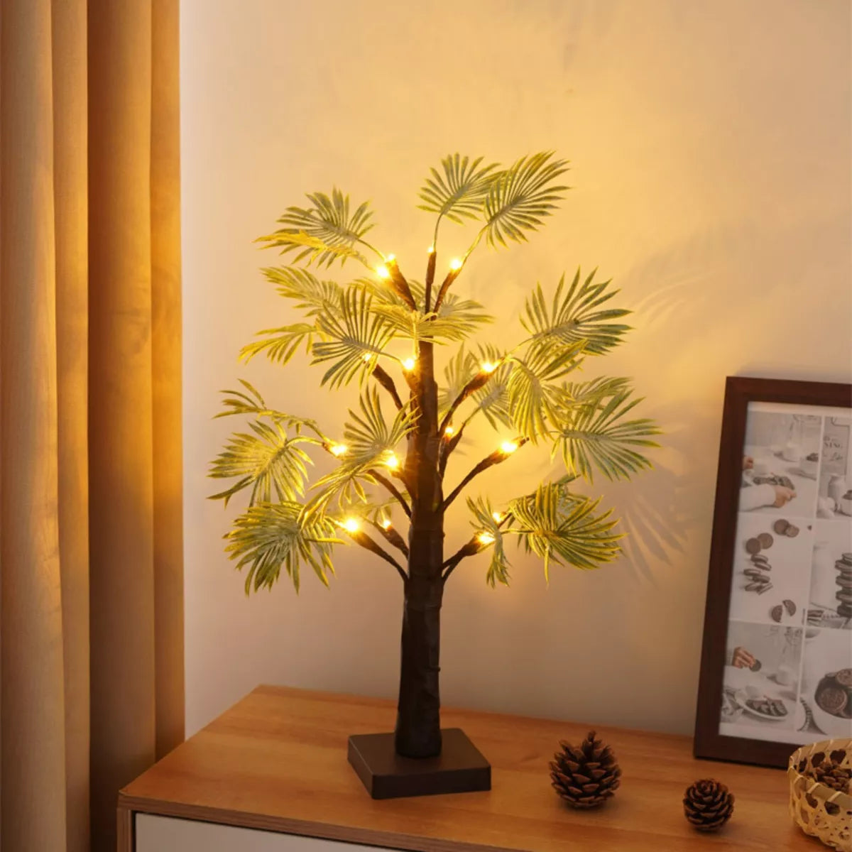 PalmGlow Elegant LED-julepalmelys til juledekorasjon