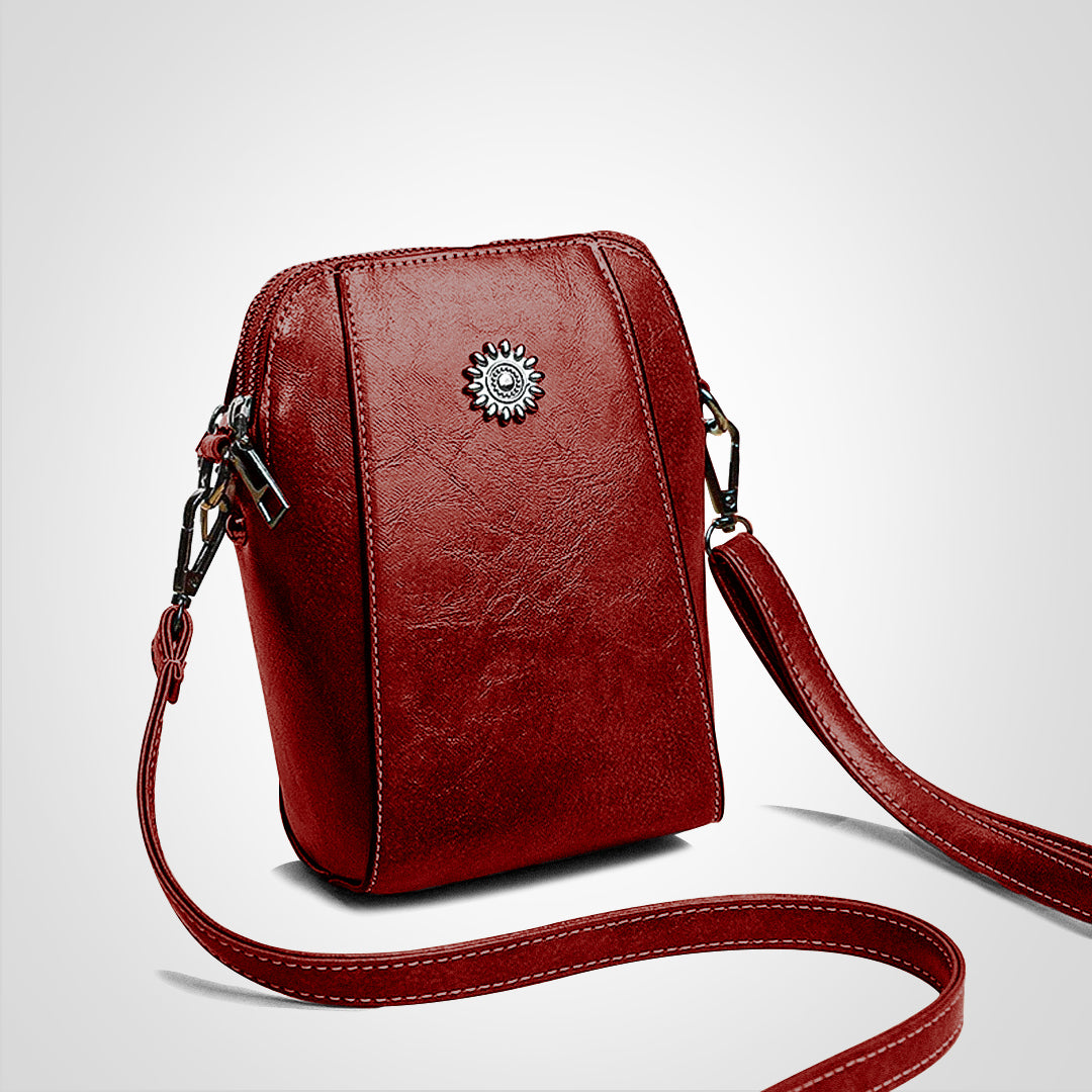 Daisy | Retro crossbody-veske i skinn