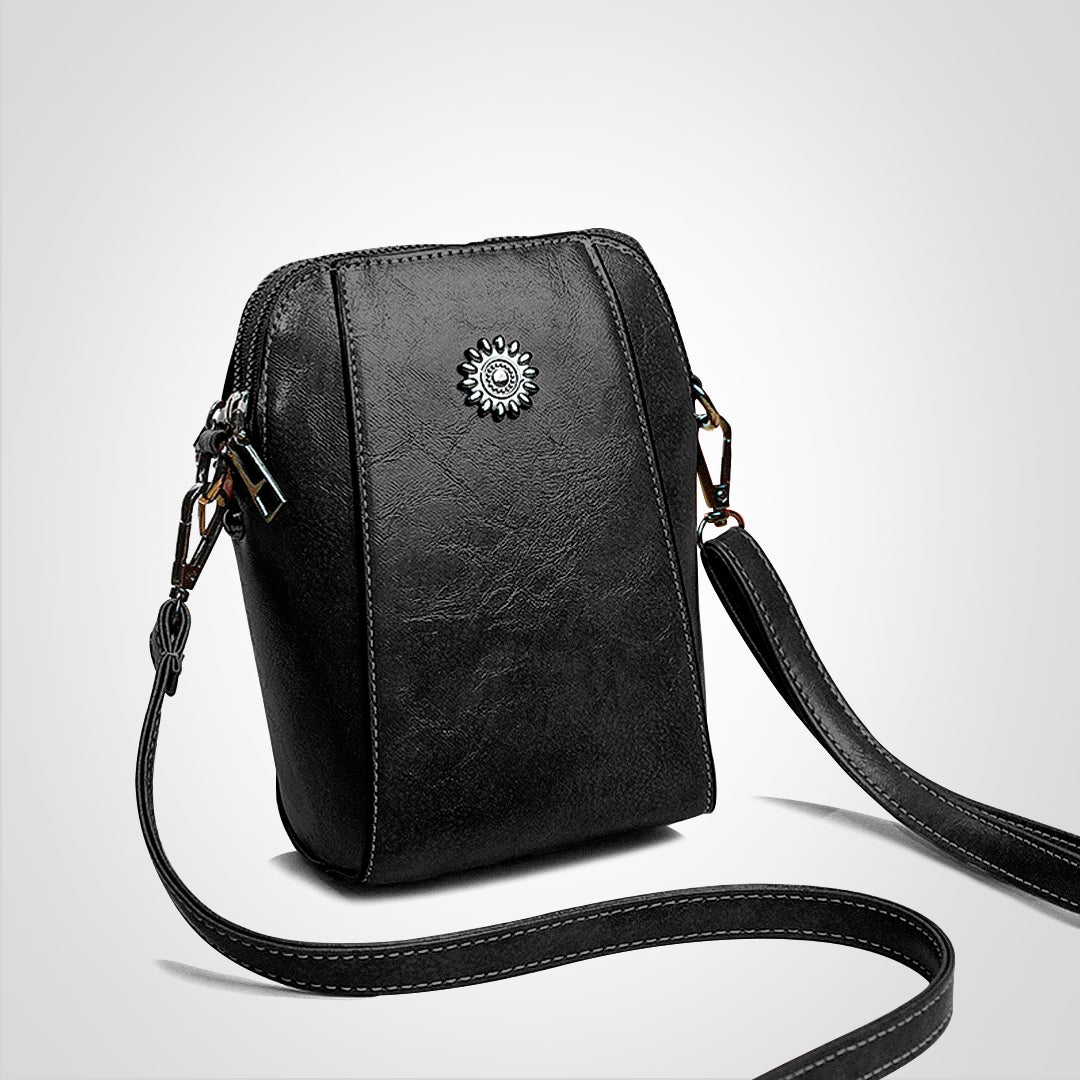 Daisy | Retro crossbody-veske i skinn