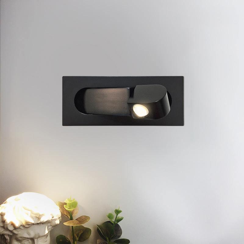 LumaFlex Roterbar LED-vegglampe – Stilig belysning for soverom og kontor