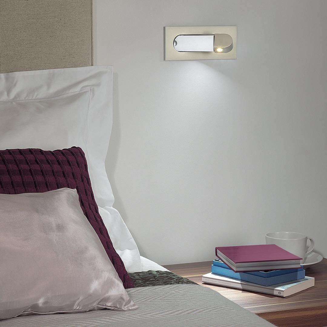 LumaFlex Roterbar LED-vegglampe – Stilig belysning for soverom og kontor