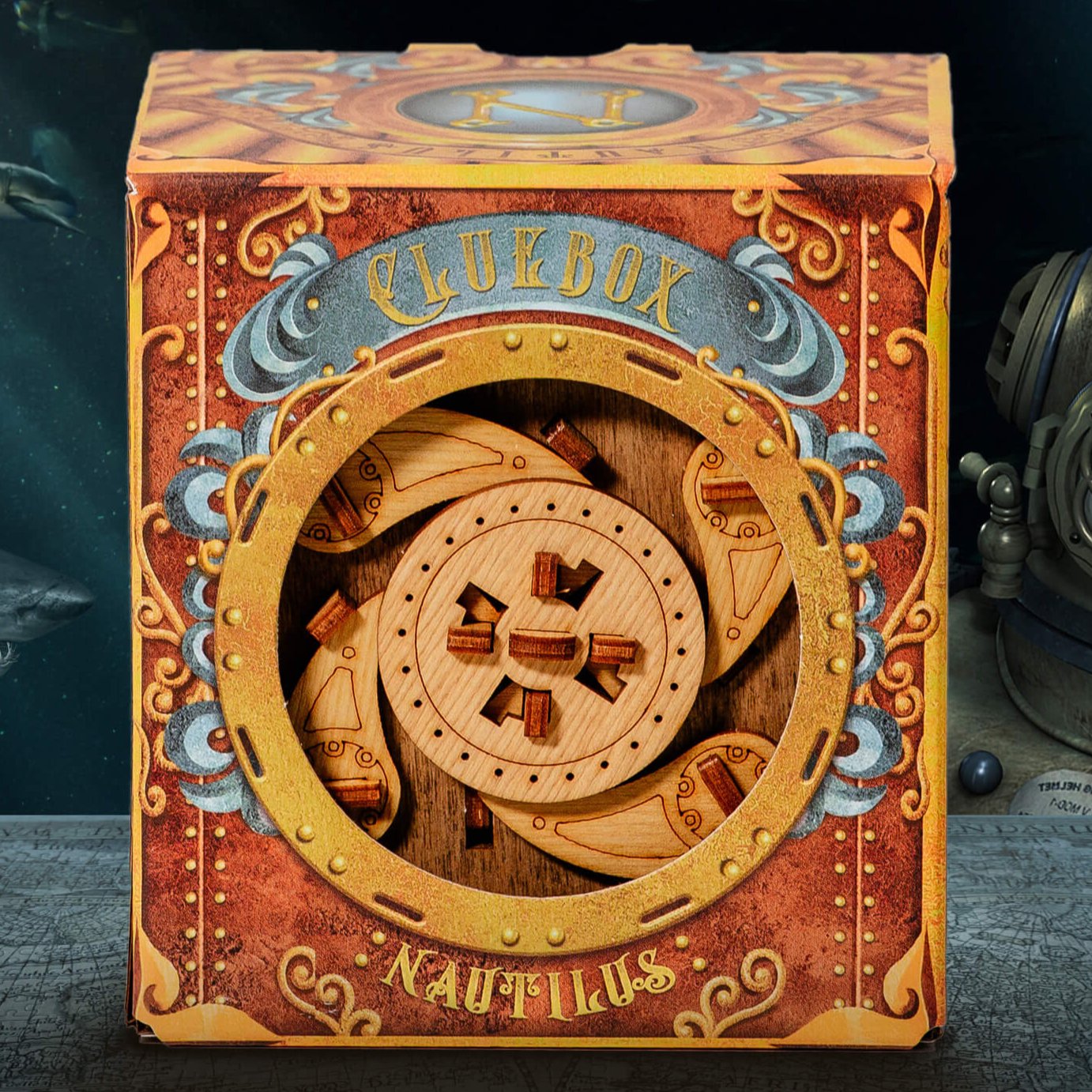 Kaptein Nemos Nautilus» - Cluebox