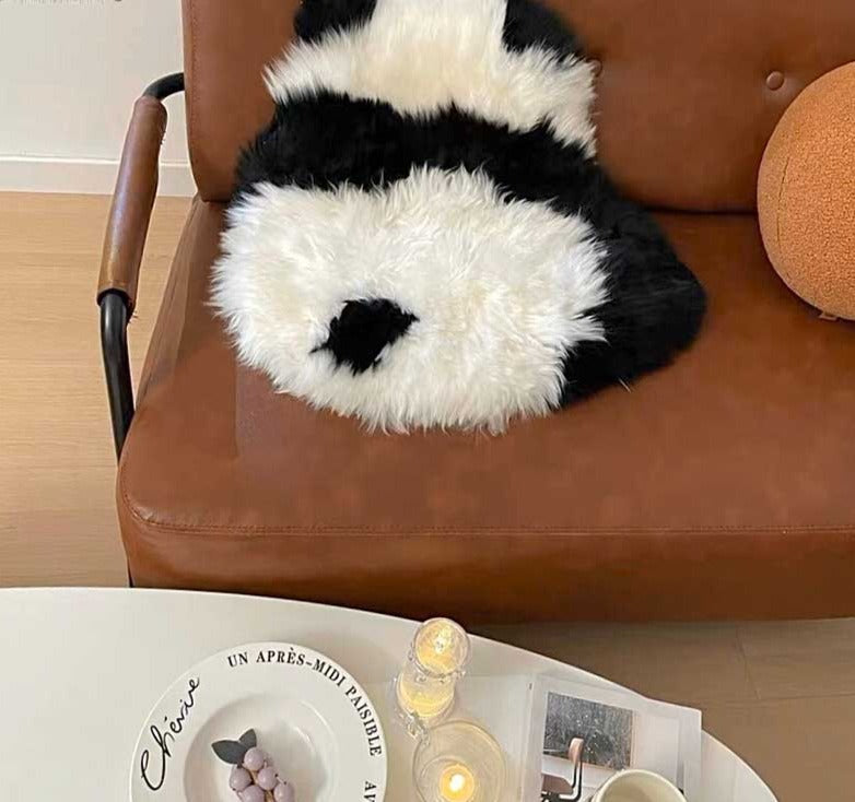 PandaFluff - Søt plysjmatte for en koselig, leken touch