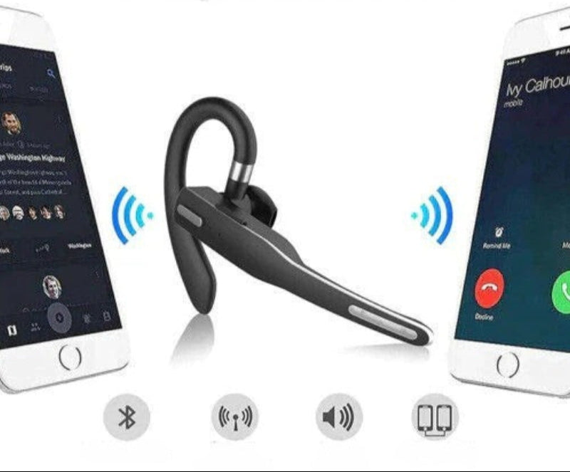 NovaTalk trådløst Bluetooth-headset med dobbeltmikrofon