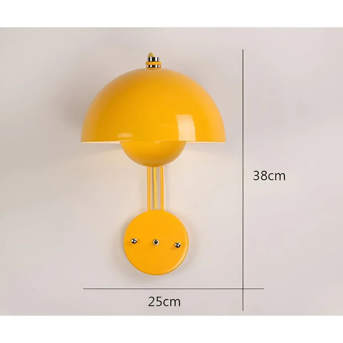 BudLume - Mushroom Glow koselig skandinavisk vegglampe