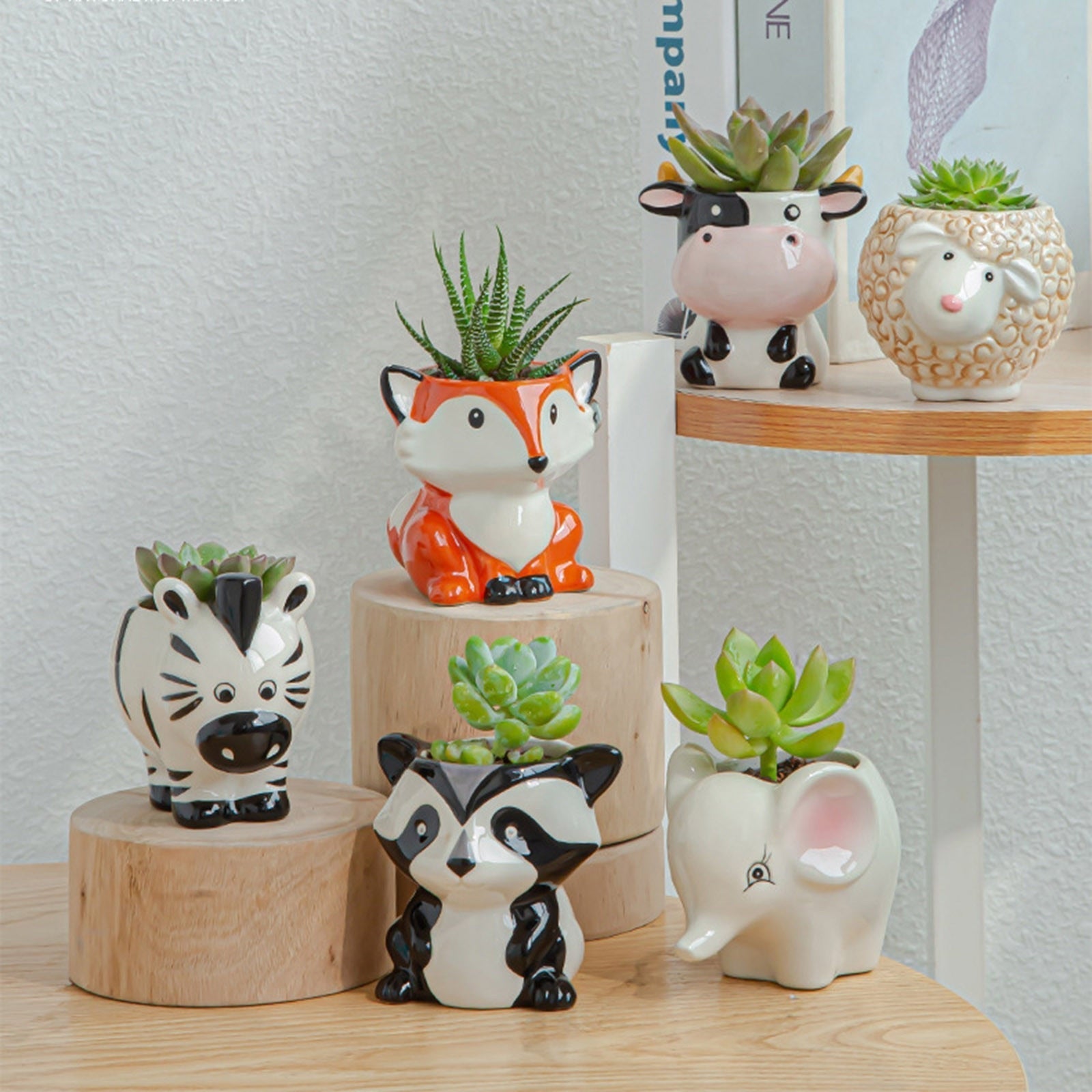 PetalPals - Keramiske, kunstneriske, dyreformede plantepotter
