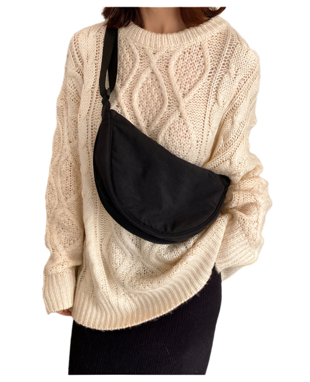 CurveCross - Stilig, buet crossbody-veske til mote når du er på farten