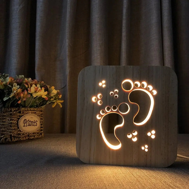 PawfectGlow - sjarmerende 3D LED-lampe