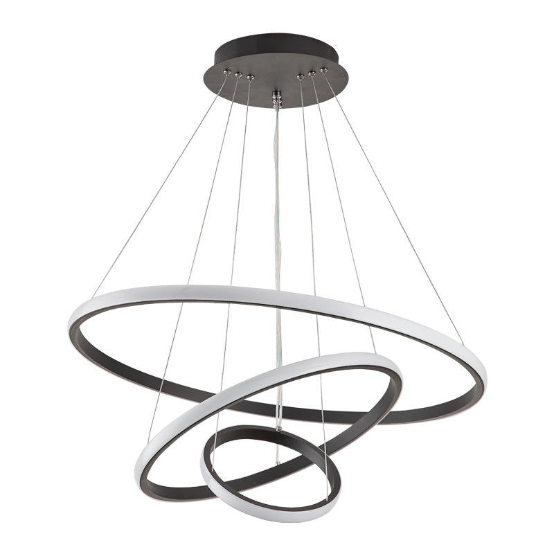 Stilig spiralformet taklampe