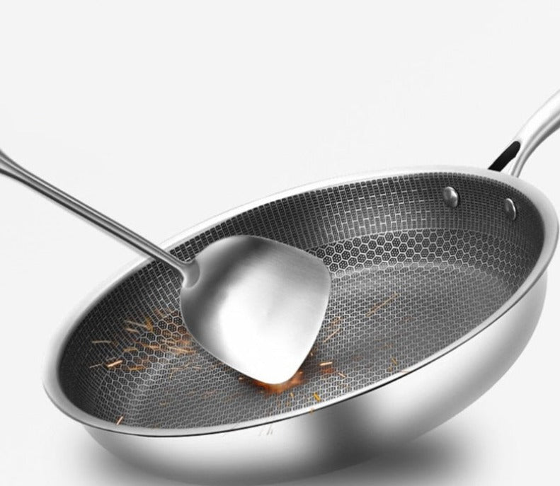 ChefElite – Luksuriøs stekepanne i rustfritt stål med slippbelegg