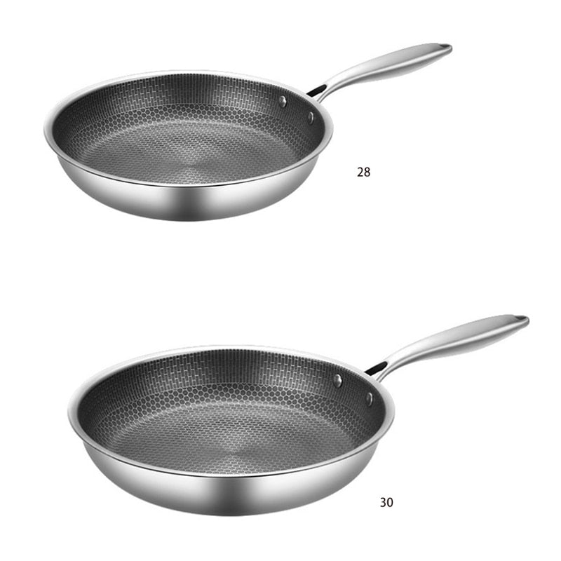 ChefElite – Luksuriøs stekepanne i rustfritt stål med slippbelegg