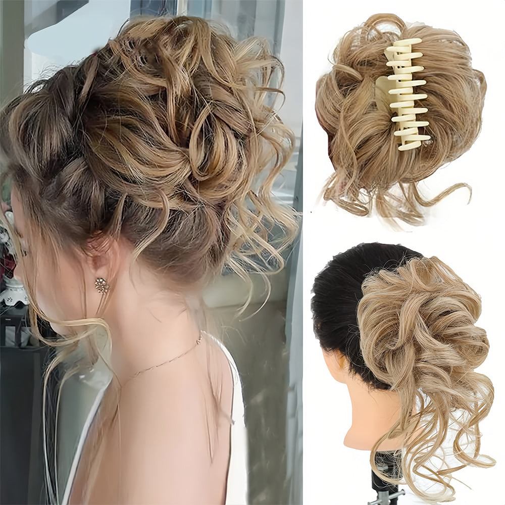 Glam Curls – Voluminøst hodeplagg med krøller