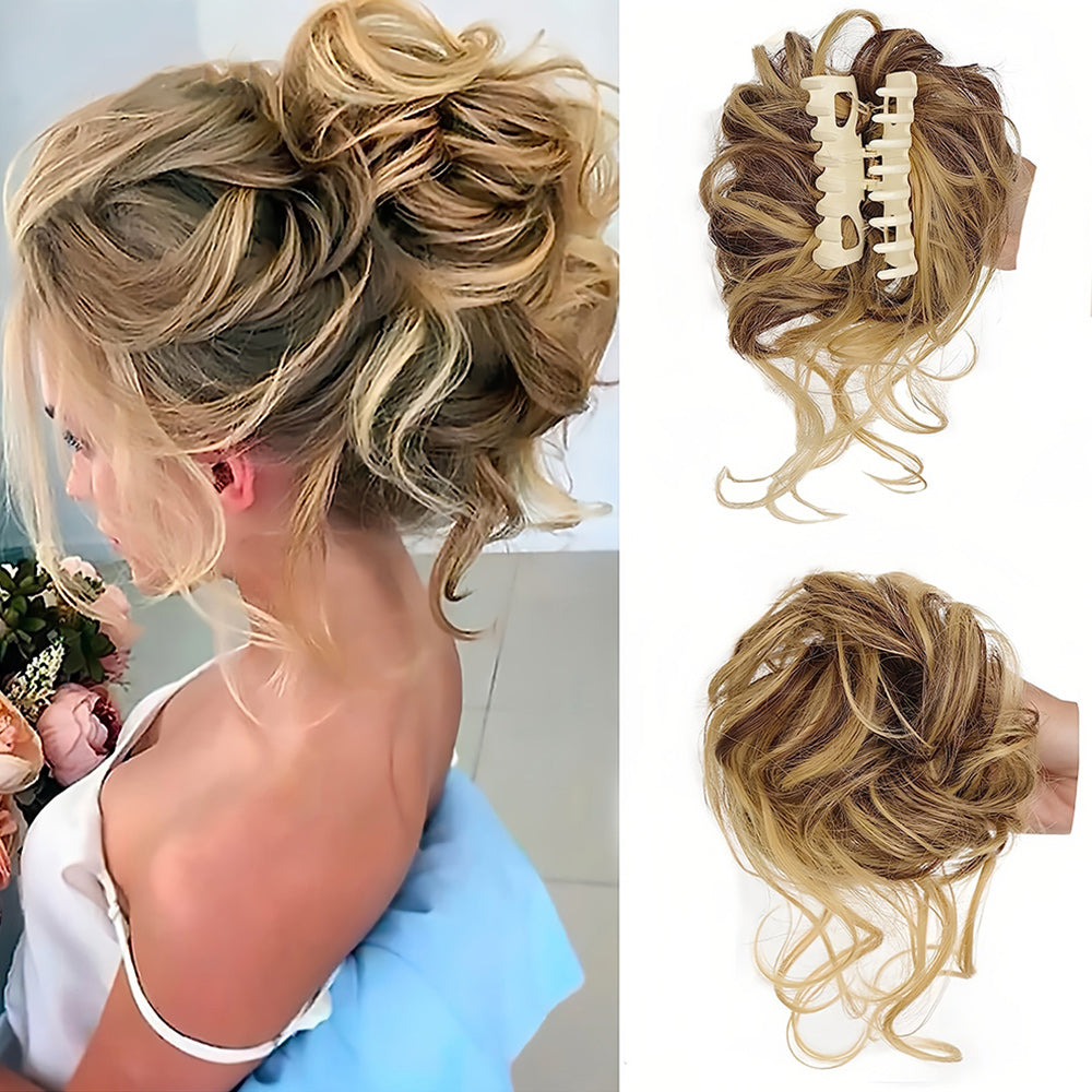 Glam Curls – Voluminøst hodeplagg med krøller