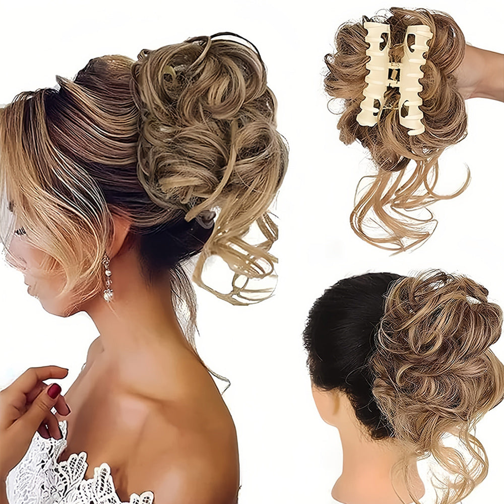 Glam Curls – Voluminøst hodeplagg med krøller