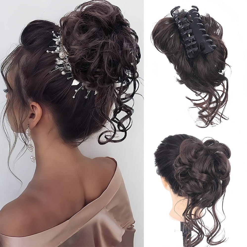 Glam Curls – Voluminøst hodeplagg med krøller