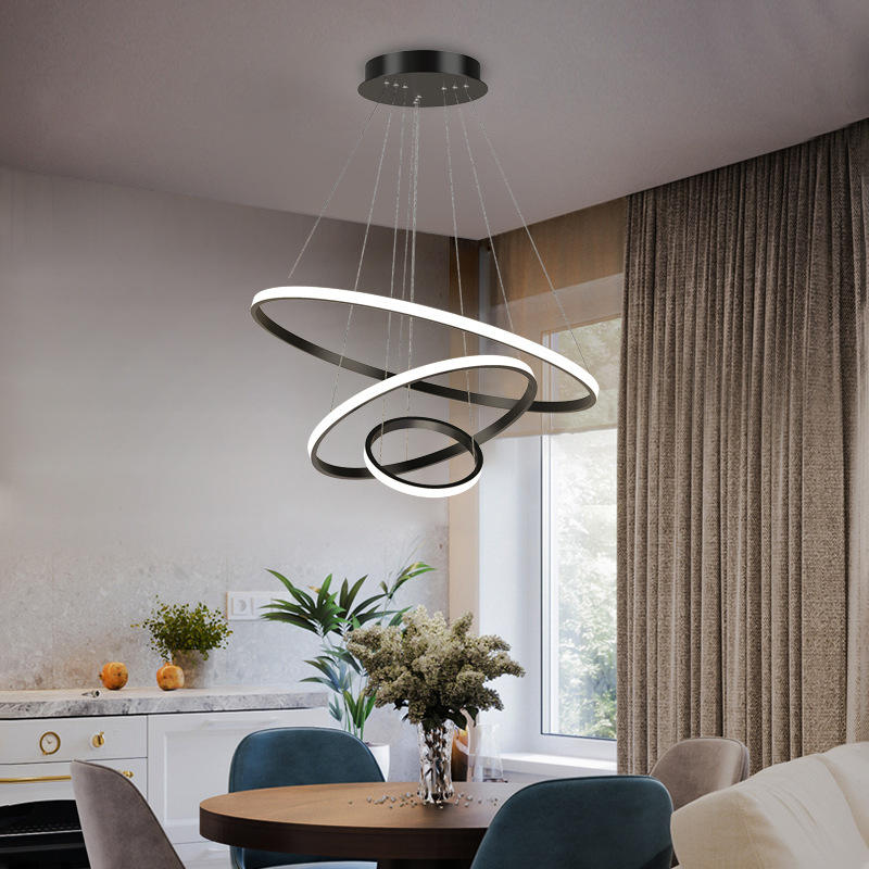 Stilig spiralformet taklampe