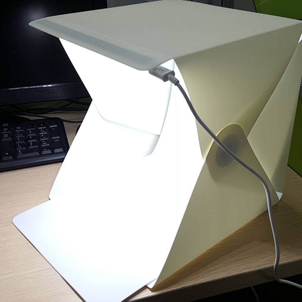 FotoBox Pro - Bærbart lysstudio for perfekt produktfotografering
