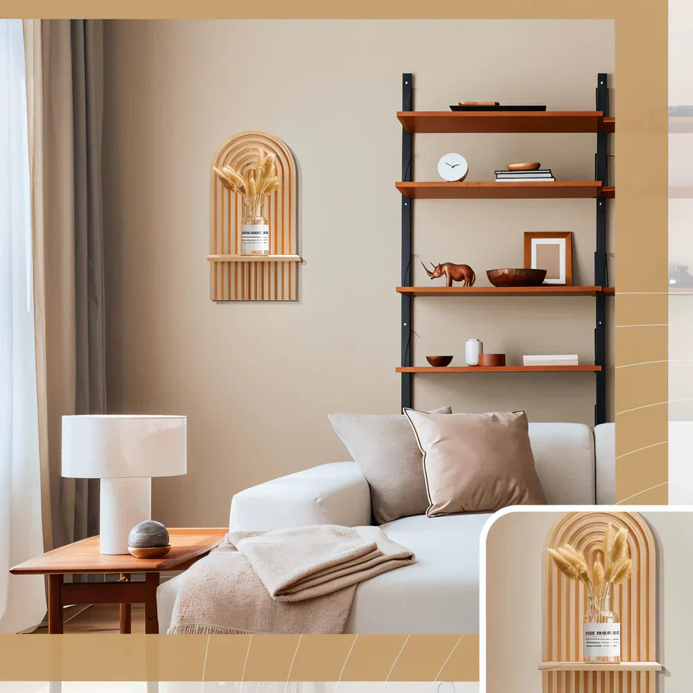 ModuFrame Moderne Vegghylle