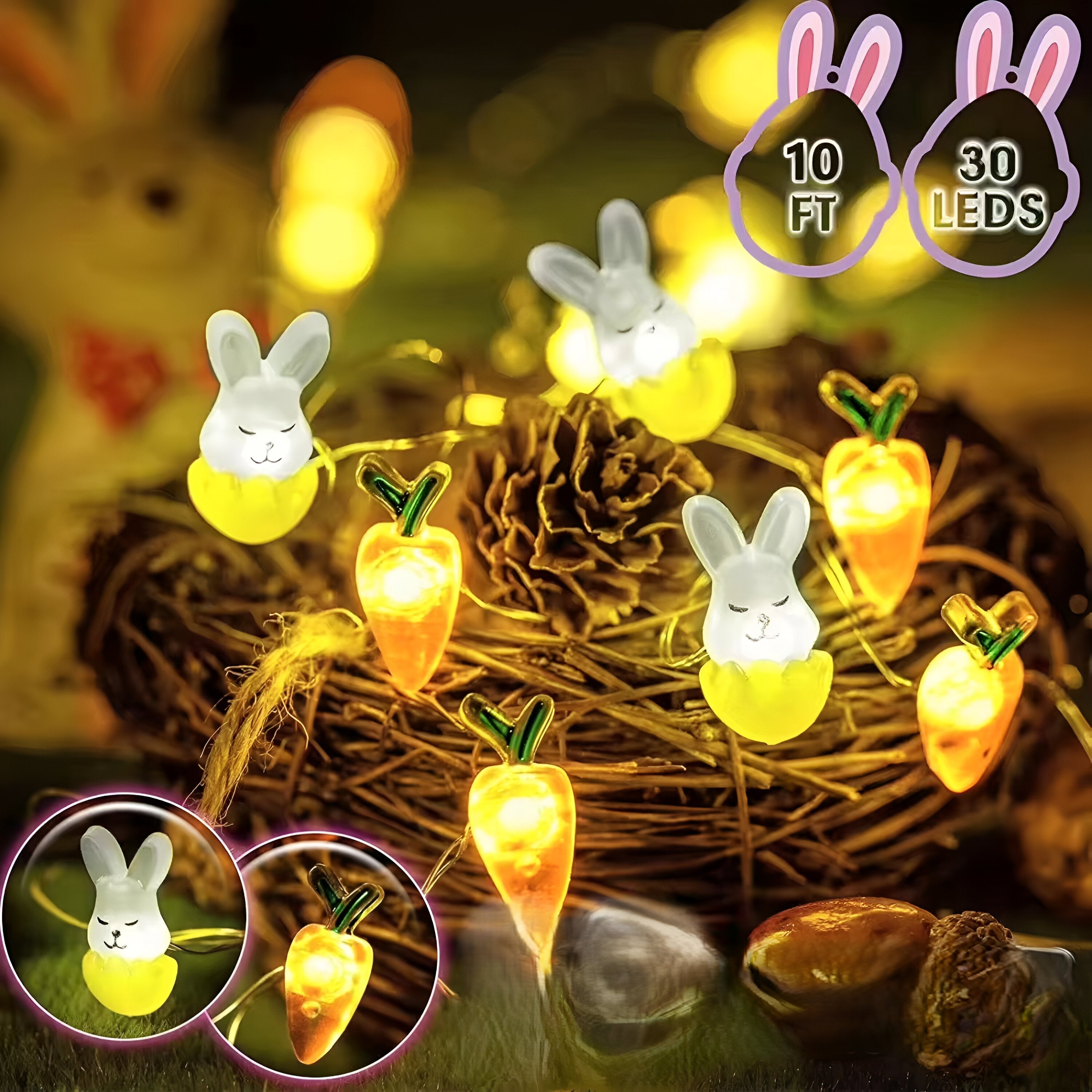 TwinkleNest - LED-lyslenker