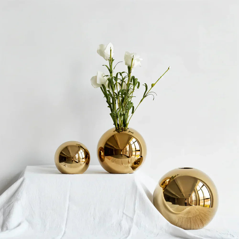 LivaForm rund dekorativ vase