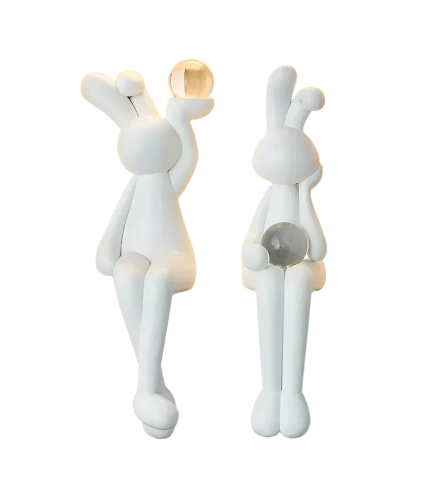 BunnyOrb - Elegante kaninfigurer med glasskule