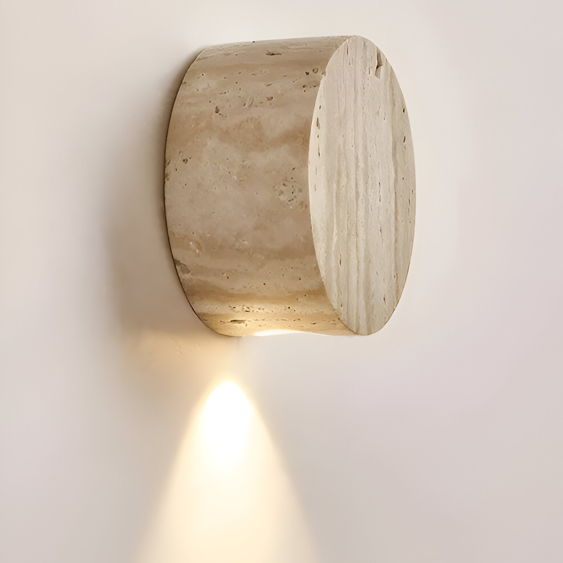 OrbGlow - Wabi-Sabi vegglampe med mykt omgivelseslys