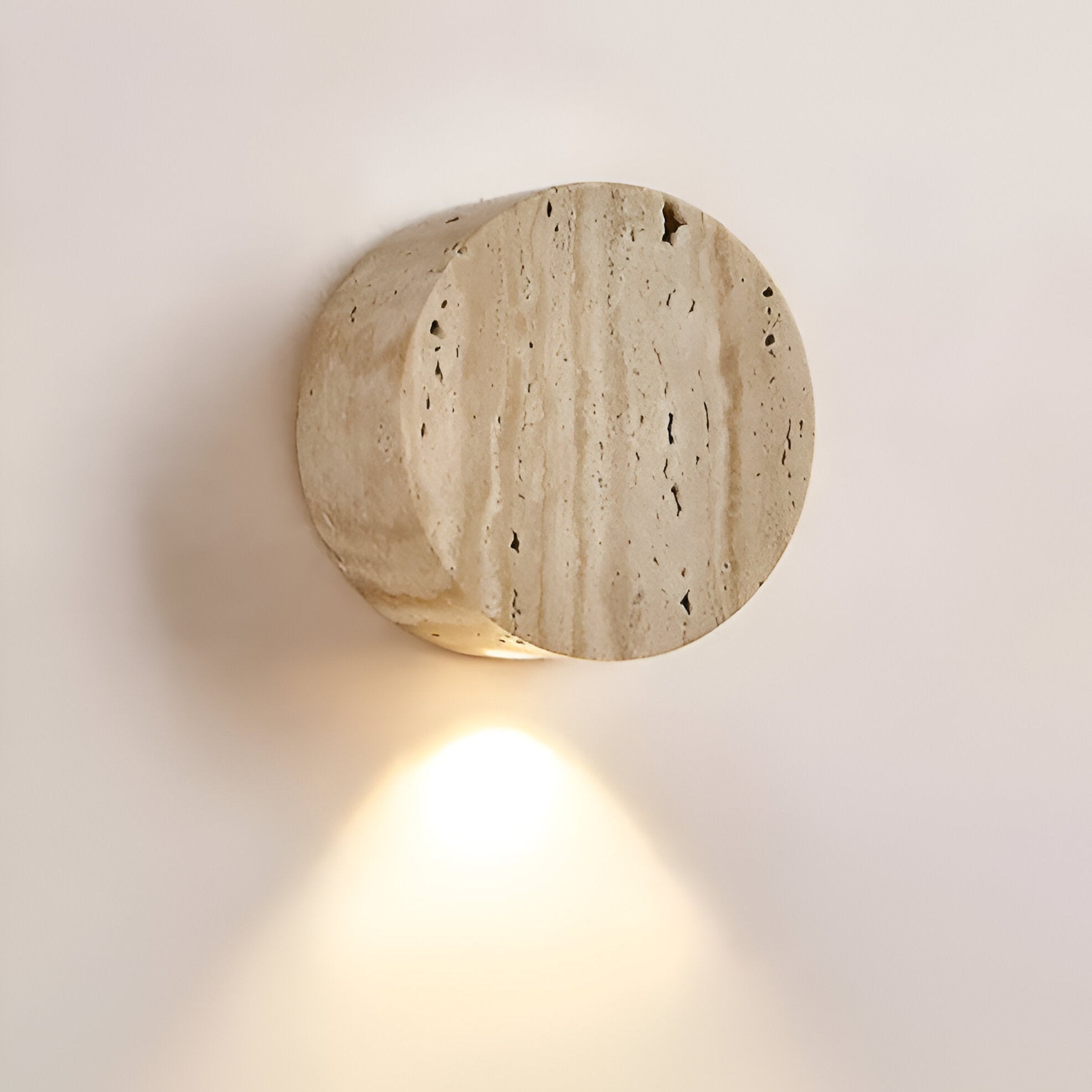 OrbGlow - Wabi-Sabi vegglampe med mykt omgivelseslys