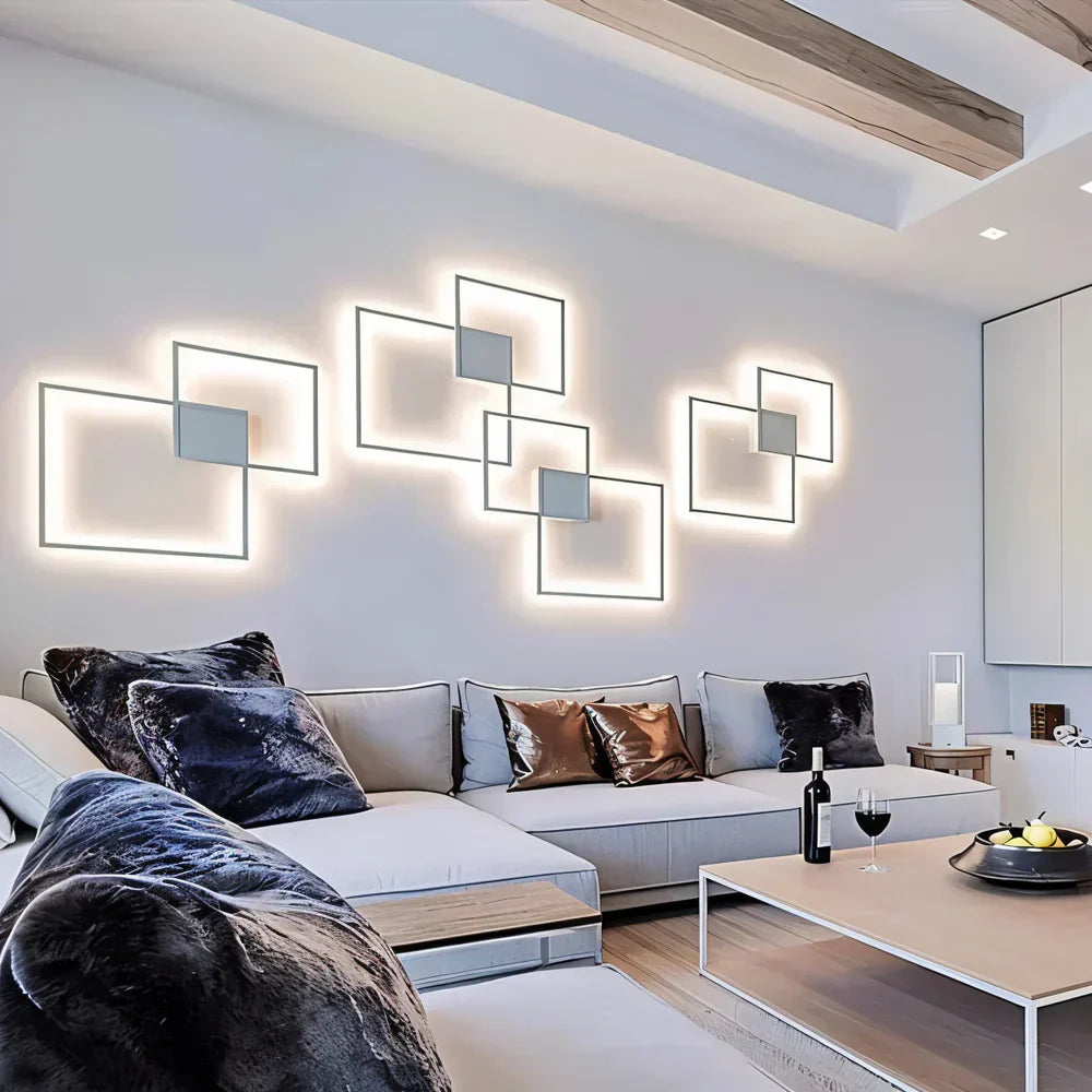 LumaElegance Moderne Vegglampe