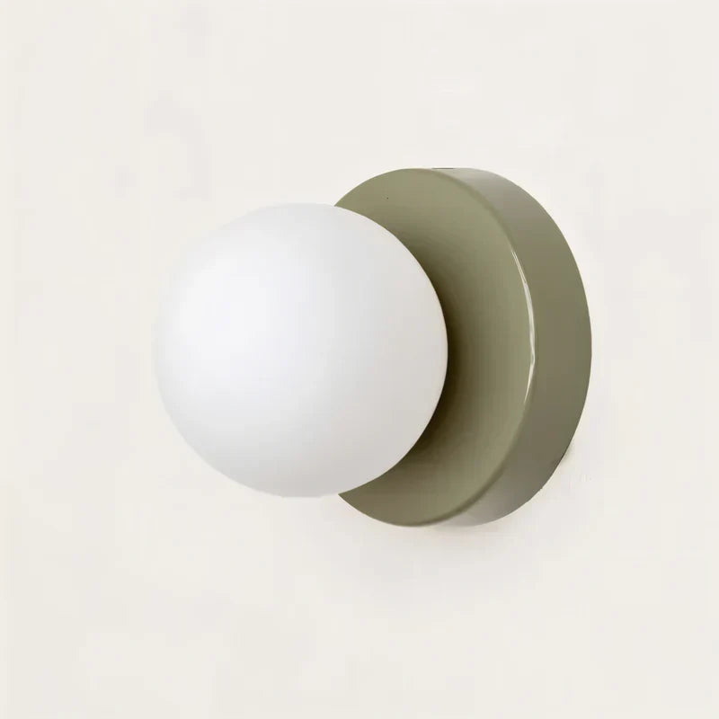 GlasGow – Elegant vegglampe i glassduk for stilige og koselige rom