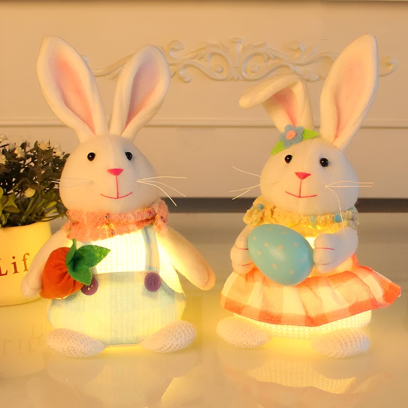 BunnyGlow - Mykt LED-nattlys