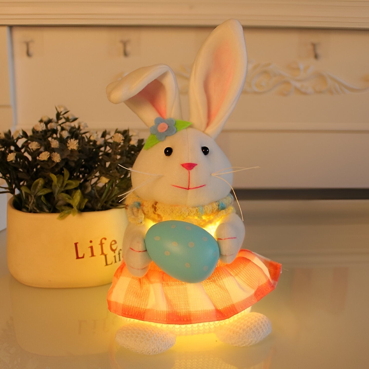 BunnyGlow - Mykt LED-nattlys