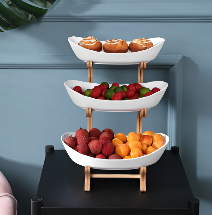 SnackNest - Serveringsbrett med flere lag