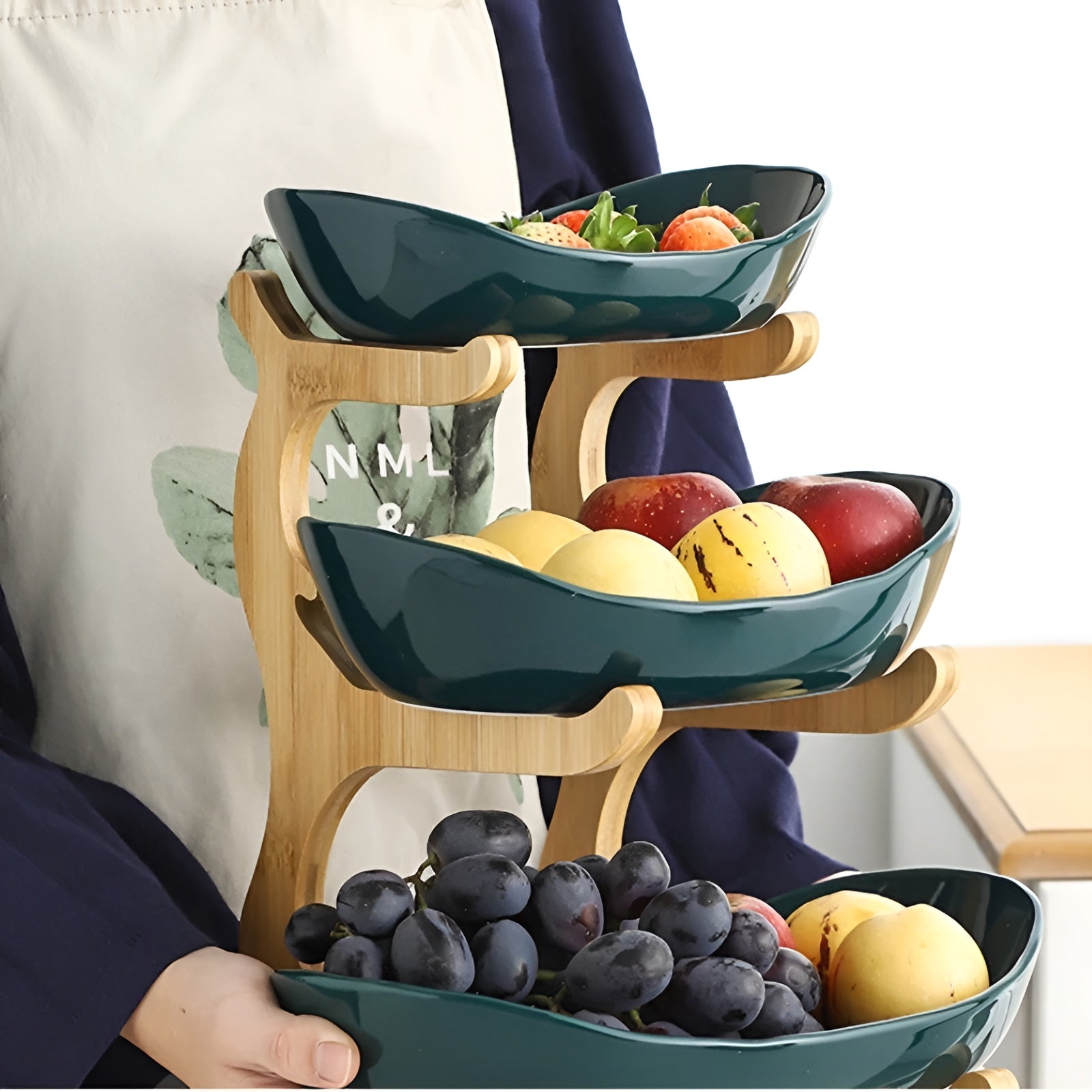 SnackNest - Serveringsbrett med flere lag