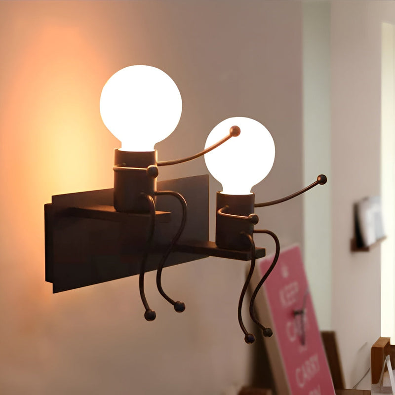 InspireGlow - Kunstnerisk vegglampe