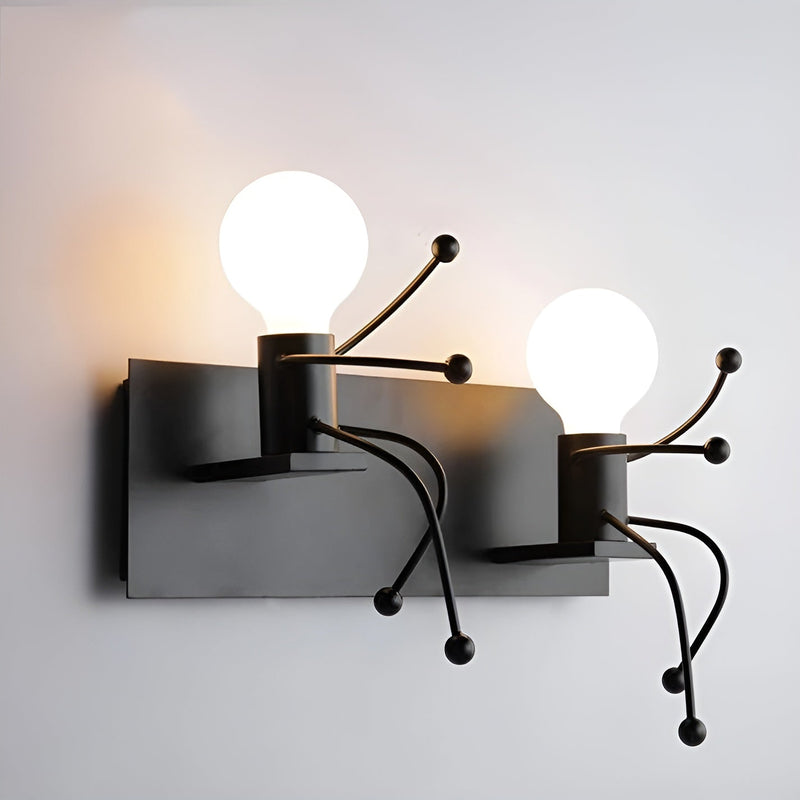 InspireGlow - Kunstnerisk vegglampe
