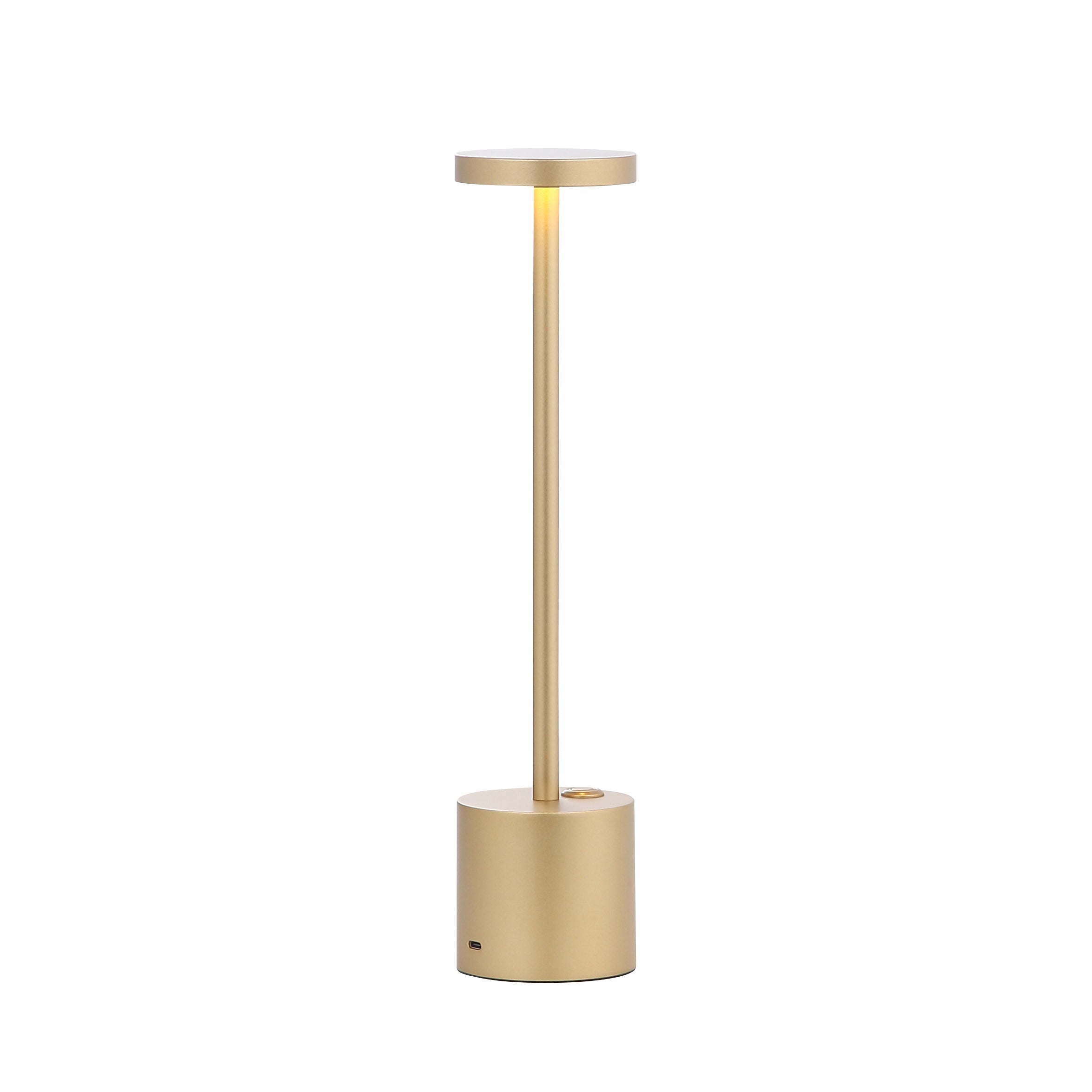 Moderne trådløs bordlampe