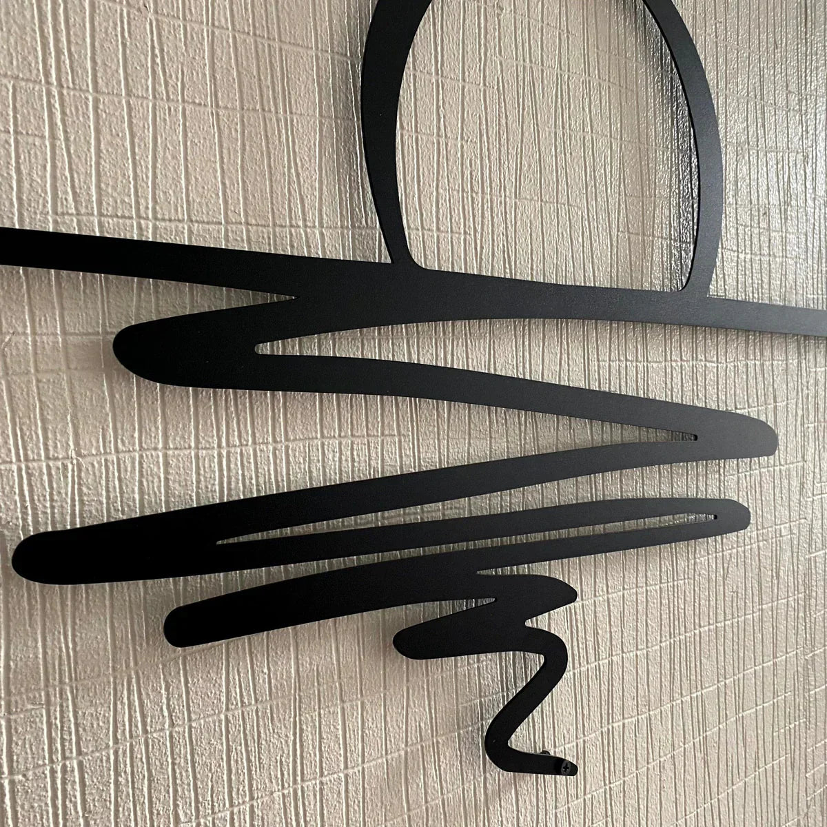 SereneSwirl - moderne minimalistisk veggkunst for stilige rom