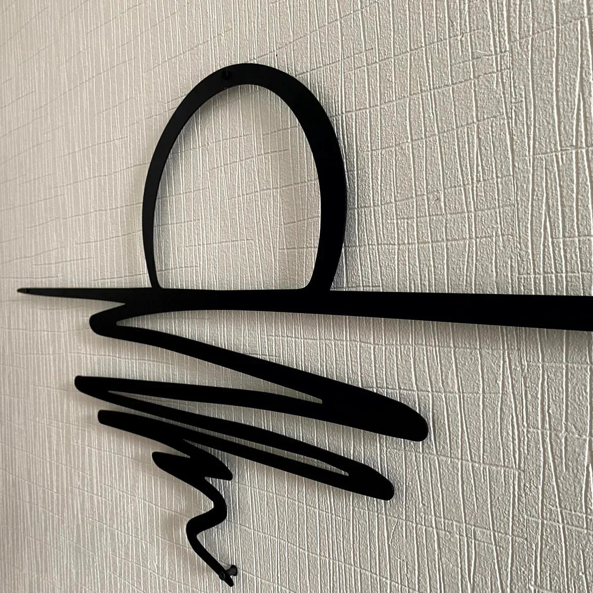 SereneSwirl - moderne minimalistisk veggkunst for stilige rom