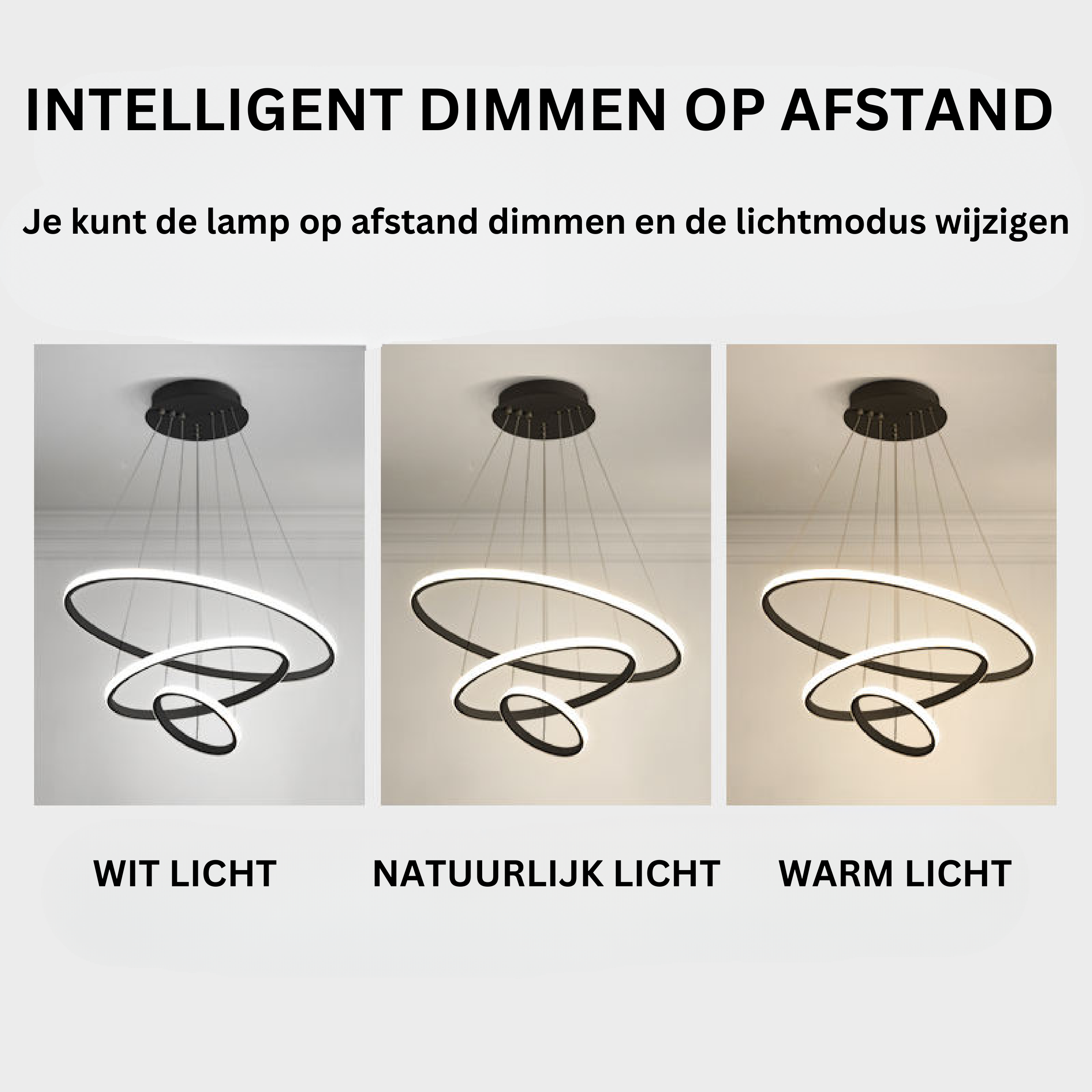 Stilig spiralformet taklampe