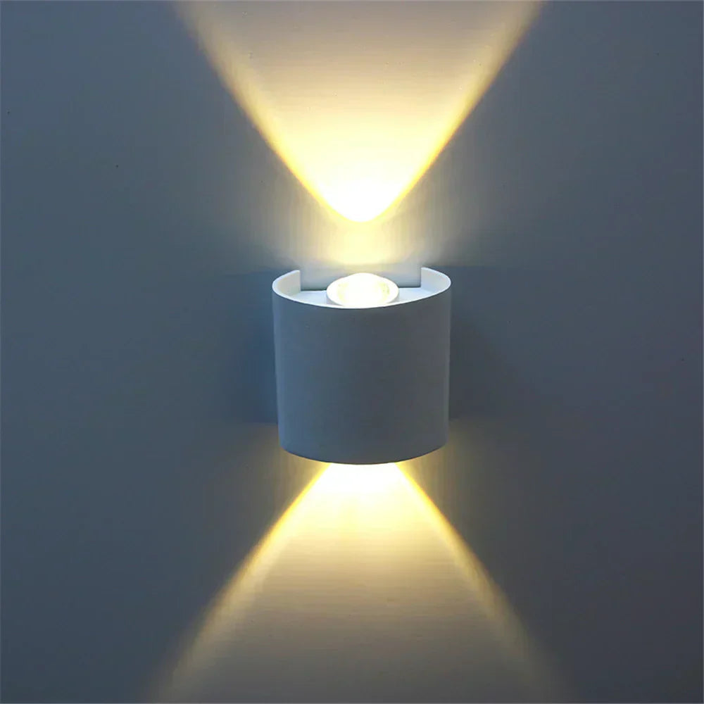 LumiRise – Moderne sylindriske opp og ned vegglamper