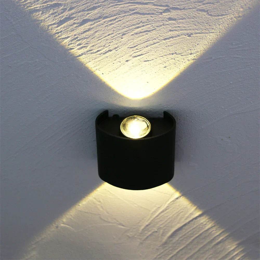 LumiRise – Moderne sylindriske opp og ned vegglamper