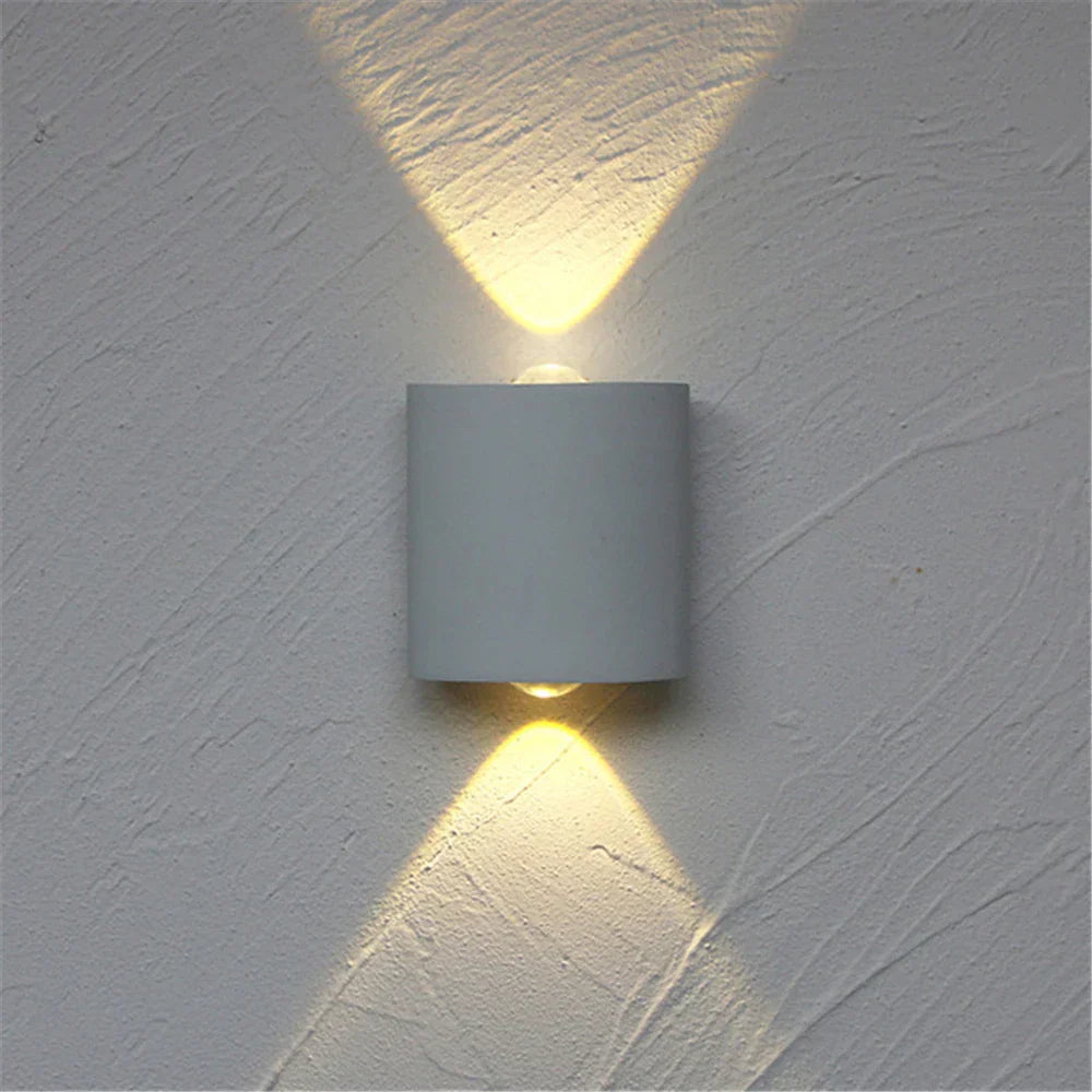 LumiRise – Moderne sylindriske opp og ned vegglamper