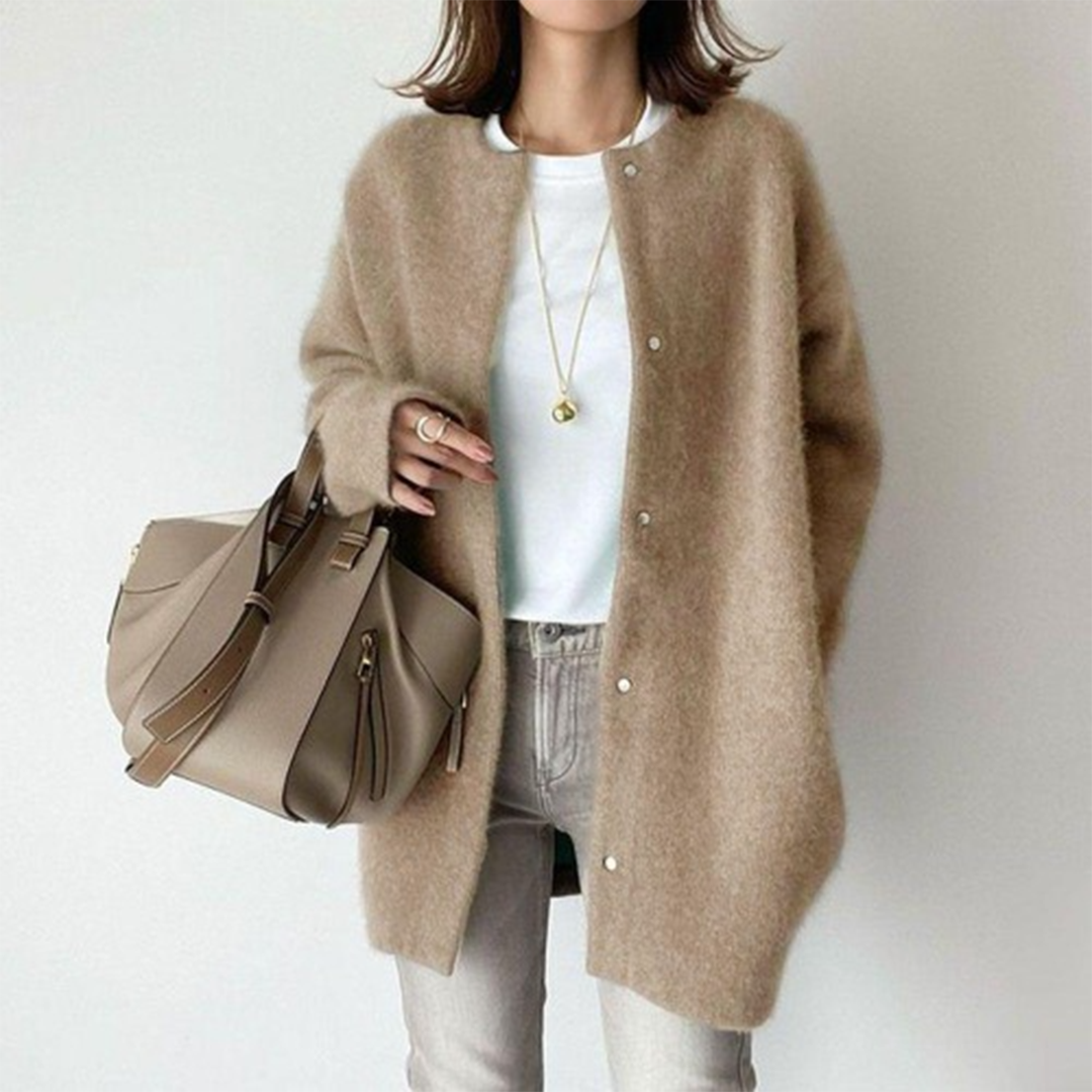 Vilde Serenity Cardigan – Uanstrengt elegant med lange ermer