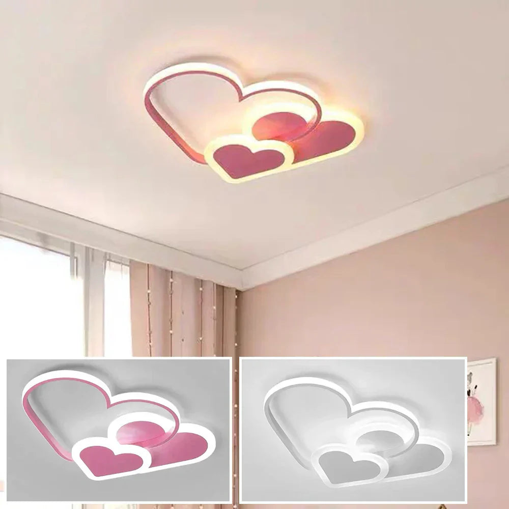 LumiGlow Elegant taklampe - Myk belysning for hygge og atmosfære