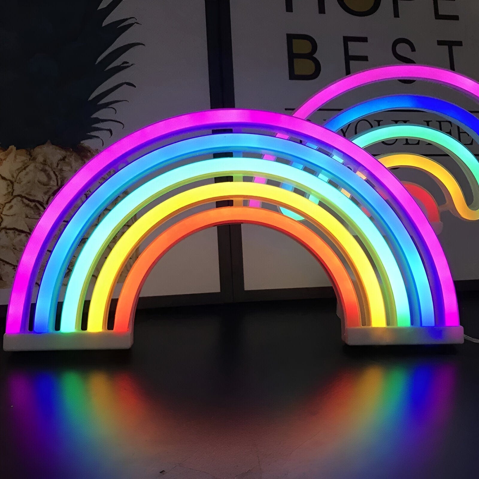 GlowArc - Stilig LED regnbue nattlys