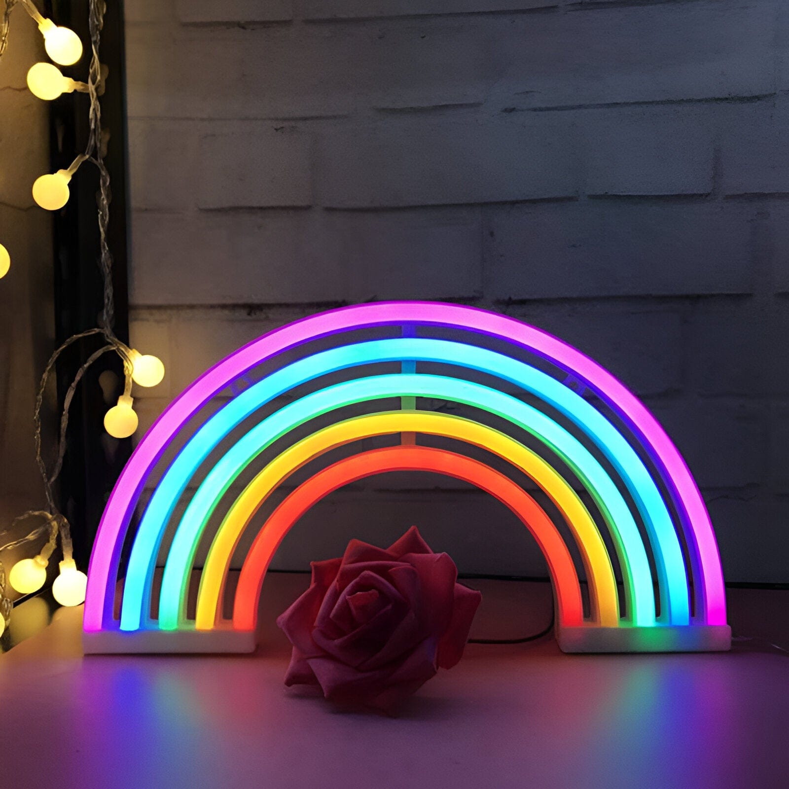GlowArc - Stilig LED regnbue nattlys
