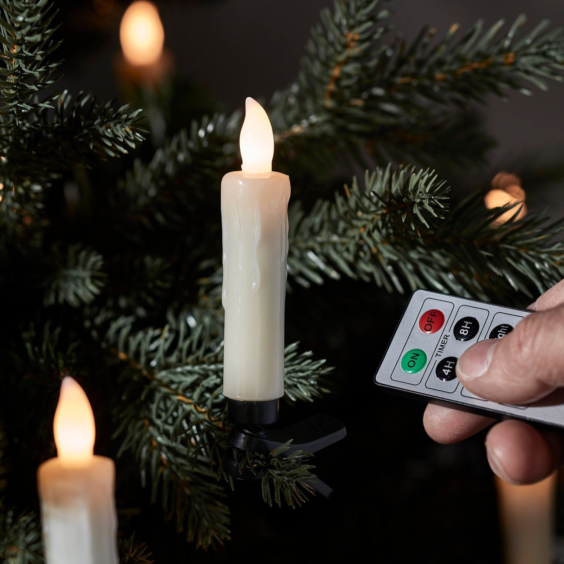 Glow Flame - LED-lys for feriedekor