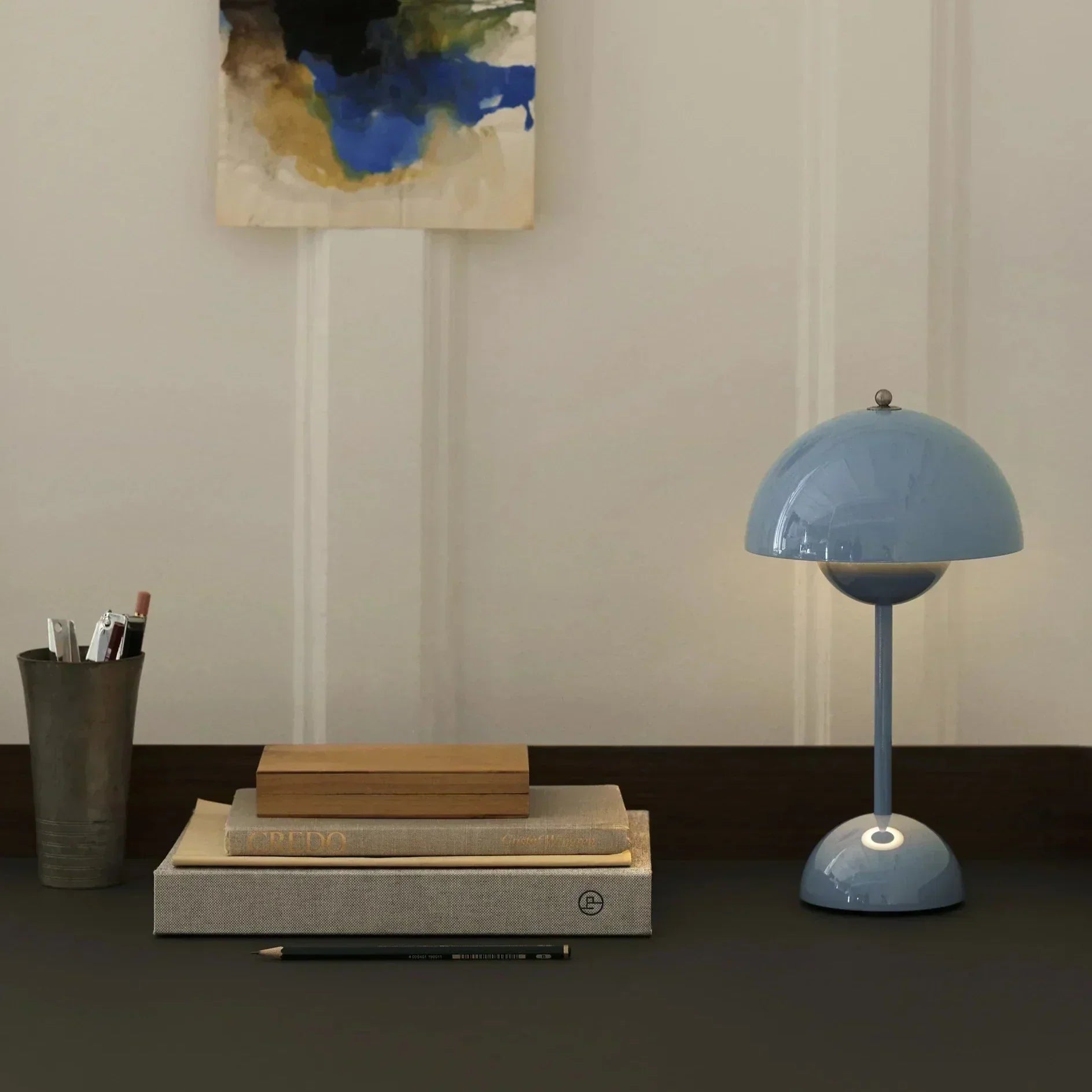 NordicGlow- Bordlampe med moderne soppdesign