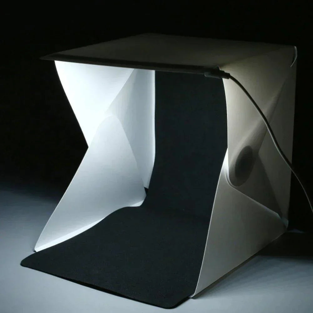 FotoBox Pro - Bærbart lysstudio for perfekt produktfotografering